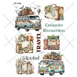 Transfer color - 20x25cms TP-105