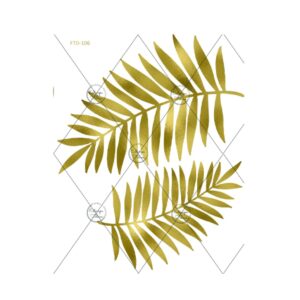 Lámina Folex transfer Metal Estampa Felicce Maxi- 1004 Plateado
