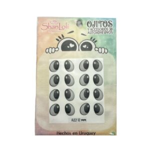 Ojitos realistas para Muñecos Modelo A22 12MM