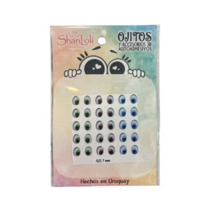 Ojitos realistas para Muñecos Modelo A25 7MM