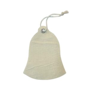 Tag de tela sin relleno Campana 11cms