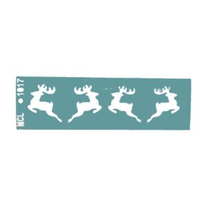 Stencil  6 x 20cms MCL - 1017 Renos