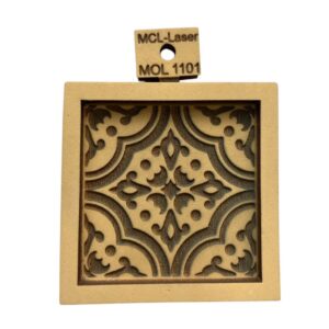 Molde de Goma Eva 7x7cms Mayolica 1101