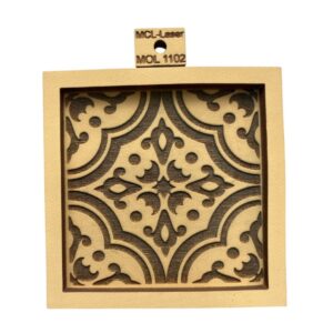 Molde de Goma Eva 10x10cms Mayolica 1102