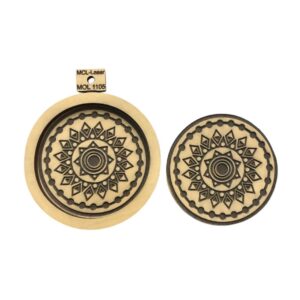 Molde de Goma Eva doble 10cms 1105