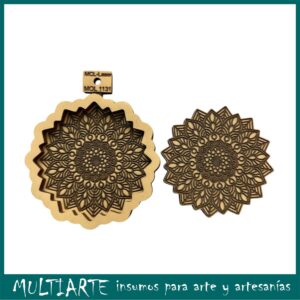 Molde de Goma EVa doble 10cms 1131
