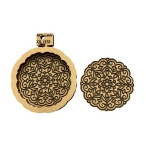Molde de Goma Eva doble 8 cms 1132