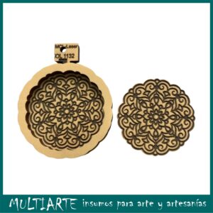Molde de Goma Eva doble 8 cms 1132