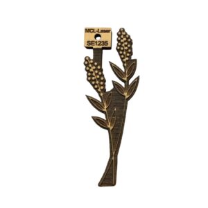Sello 6x15cms Flores 1235