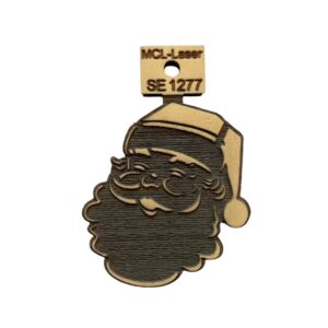 Sello 8x8cms Papa Noel