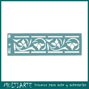 Stencil  6 x 20cms MCL - 704 guarda