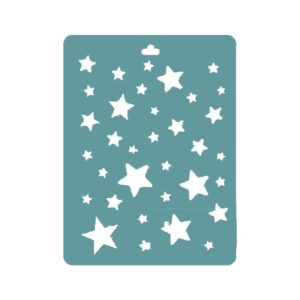 Stencil Proyectarte 15 x 20 cms Estrellas CS798