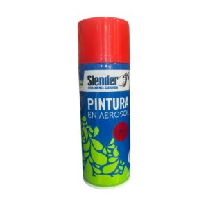 Aerosol Slender Rojo Brillante 400ml