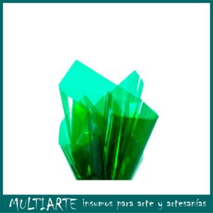 Papel Celofan 70x100cms Verde