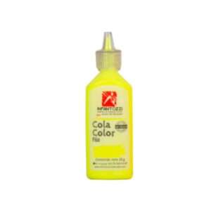 Cola Vinilica de color Infantozzi 33grs Amarillo Fluo