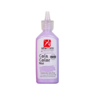 Cola Vinilica de color Infantozzi 33grs Lila Metalizado