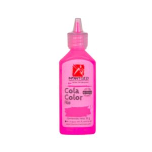 Cola Vinilica de color Infantozzi 33grs Rosa Fluo