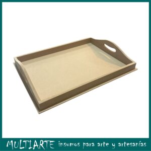 Bandeja recta 40x30 cms