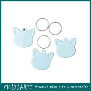 Llavero Personalizable Forma gato