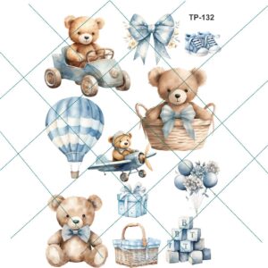 Transfer color - 20x25cms TP-132