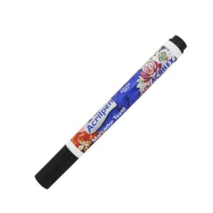 Marcador para tela Acrilex Negro