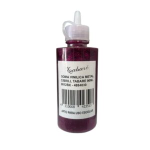 Cola Vinilica con Glitter Tabare 90ml Magenta