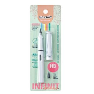 Lapiz Infinito Ibi Craft + mina adicional HB Blanco