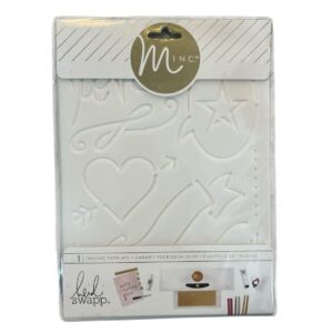 Plantilla Stencil Love para usar con la herramienta Minc