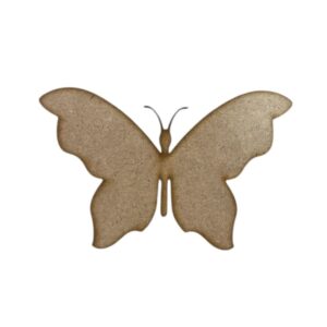 Mariposa lisa 6cms de alto