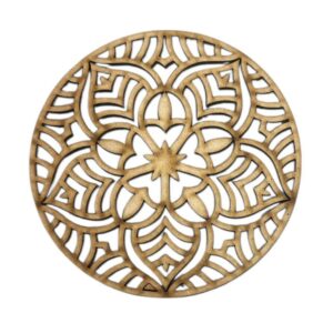Mandala 10cms 3mm espesor Modelo 05