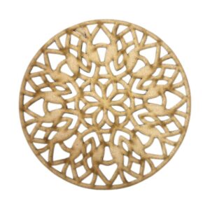 Mandala 10cms 3mm espesor Modelo 09