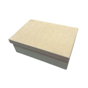 Caja con tapa en MDF 21x30cms