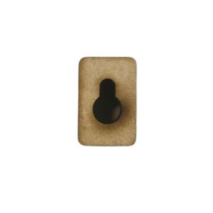 Gancho para Cuadros MDF 2cms alto 1cms espesor Modelo 03