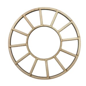 Separador de MDF 5mm para reloj 20cms