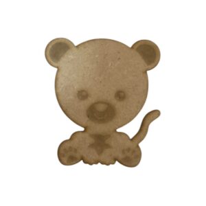 Aplique Laser Tigre 8cms de alto