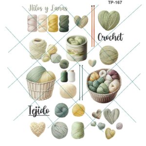 Transfer color - 20x25cms TP-167