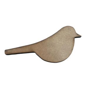 Pajarito de MDF 9mm espesor 10cms