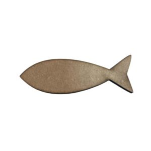 Pez de MDF 9mm espesor Chico 15cms