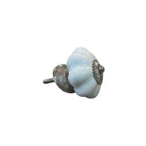 Tirador de Ceramica y metal con tornillo y tuerca Grande