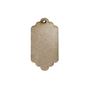 Tag de MDF 5cms de alto Modelo 01
