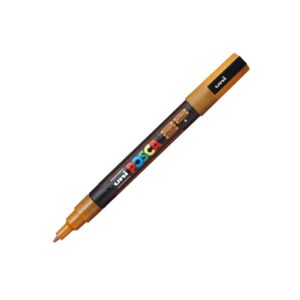 Marcador Posca PC-3ML Naranja Glitter