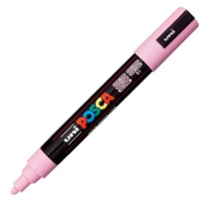Marcador Posca PC-5M Rosa Claro