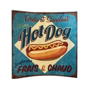 Lamina Adhesiva en Color 15x15cms Hot Dog