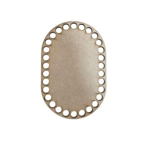 Base Ovalada para trapillo 10x15cms