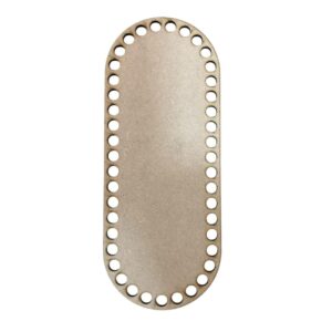 Base Ovalada para trapillo 10x25cms