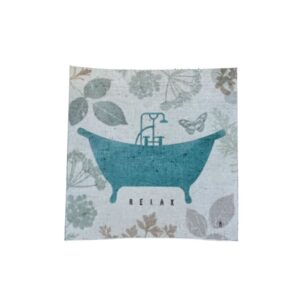Lamina Adhesiva en Color 7x7cms Bañera