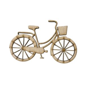 Bici de MDF 10cms largo