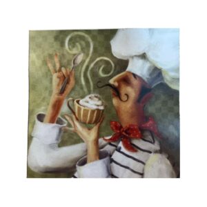 Lamina Adhesiva en Color 10x10cms Chef