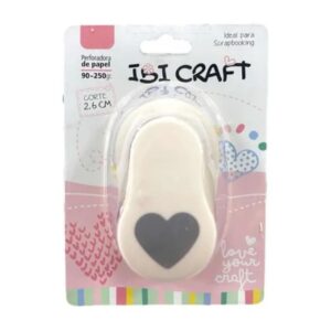 Perforadora 2.5cms (1 pulgada) Corazon Ibi craft