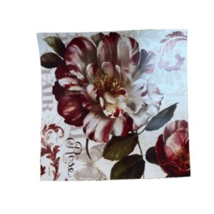 Lamina Adhesiva en Color 15x15cms Flores